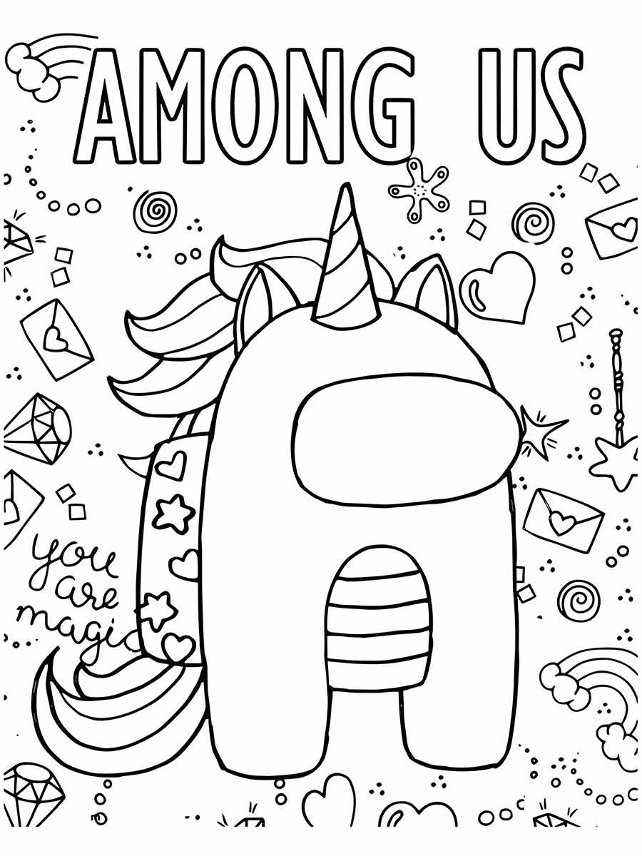 Among Us coloring page (35)