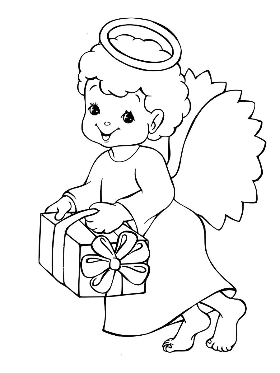 Angels coloring page (47)