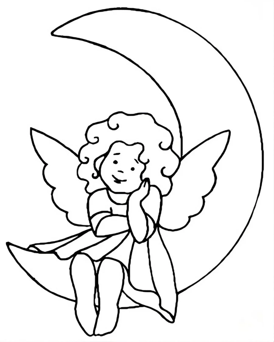 Angels coloring page (57)