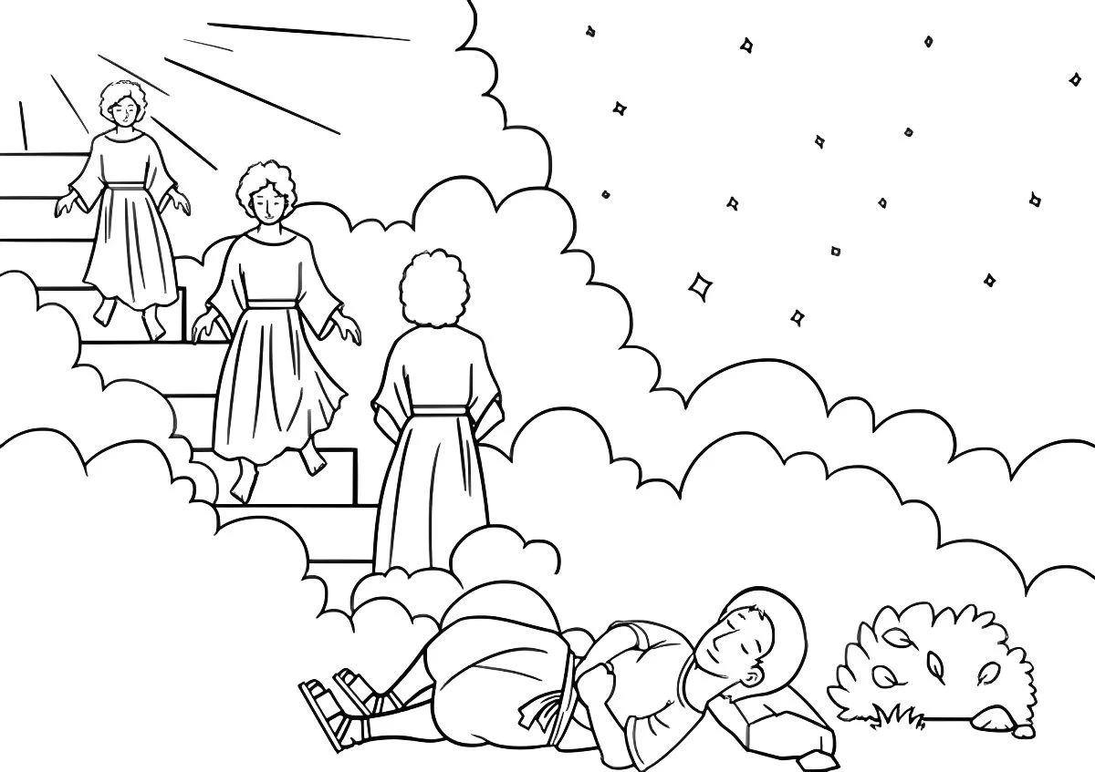 Angels coloring page (77)