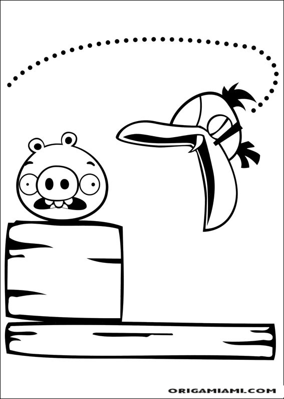 Angy birds coloring page (10)