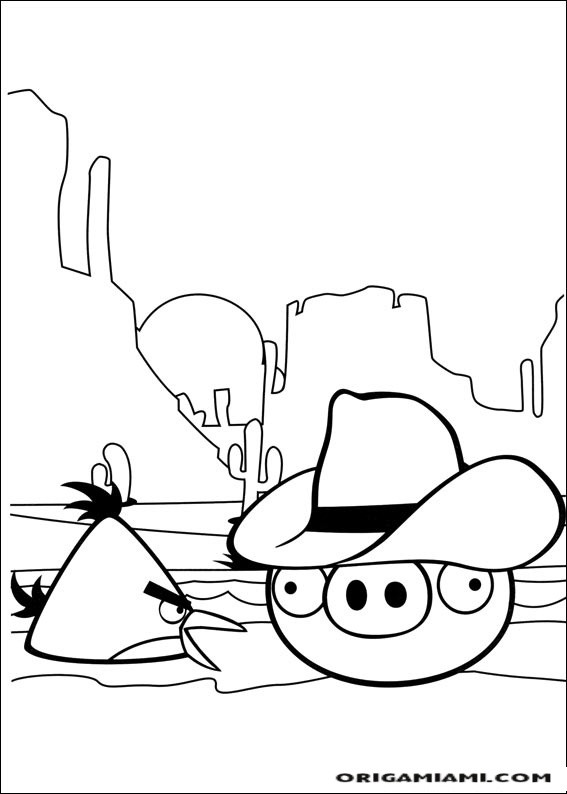 Angy birds coloring page (21)