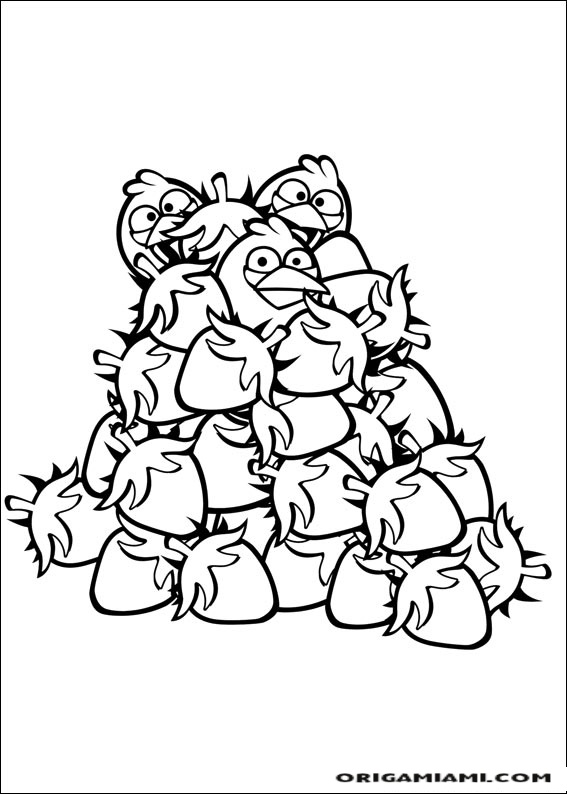 Angy birds coloring page (24)