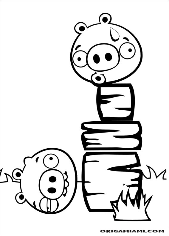 Angy birds coloring page (28)