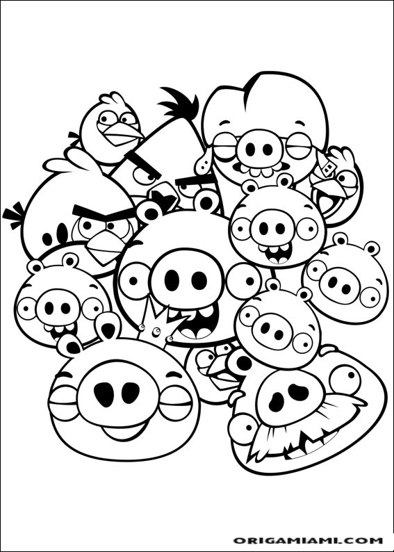 Angy birds coloring page (35)