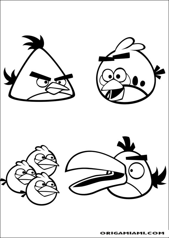 Angy birds coloring page (38)