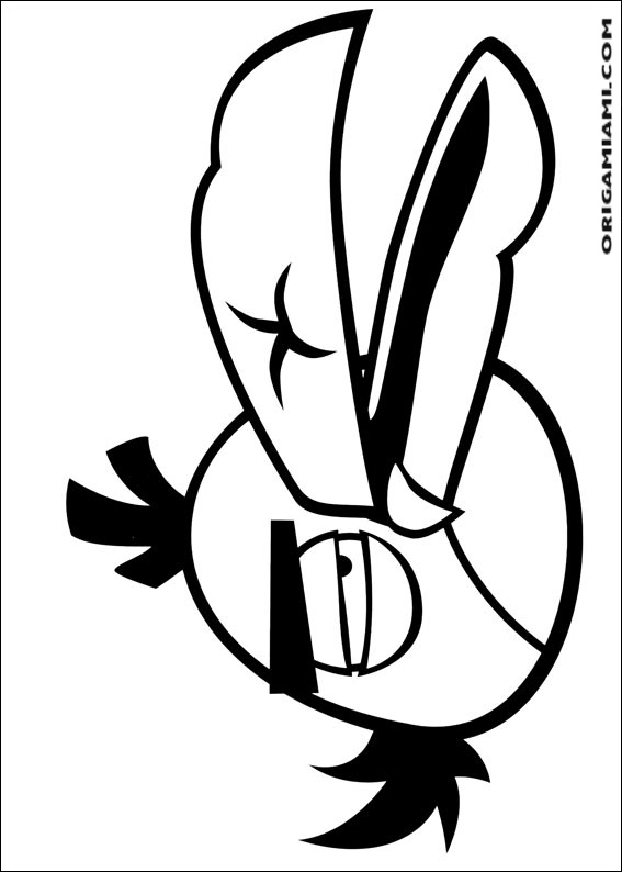 Angy birds coloring page (41)