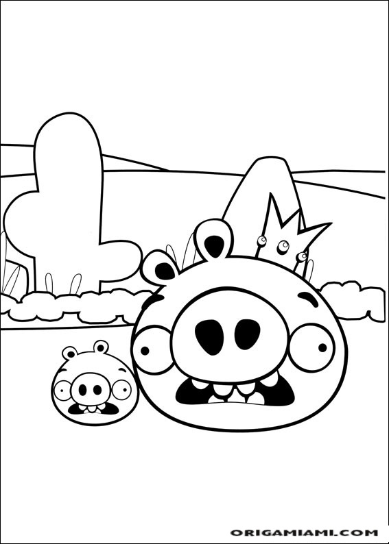 Angy birds coloring page (46)