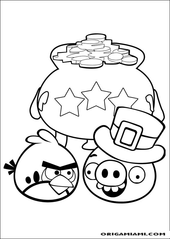 Angy birds coloring page (48)