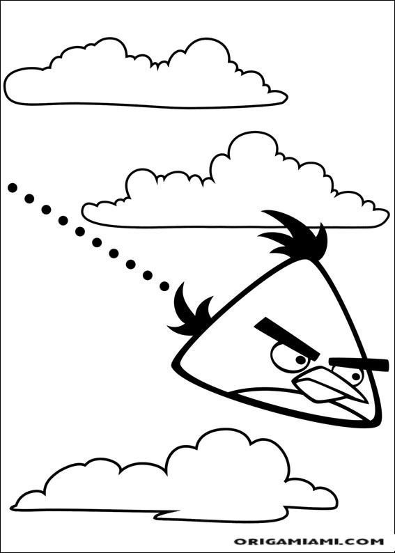 Angy birds coloring page (6)