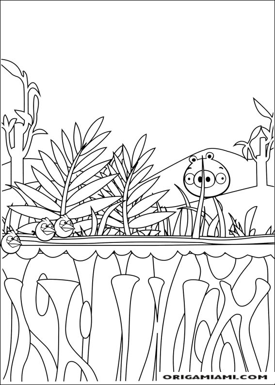 Angy birds coloring page (63)