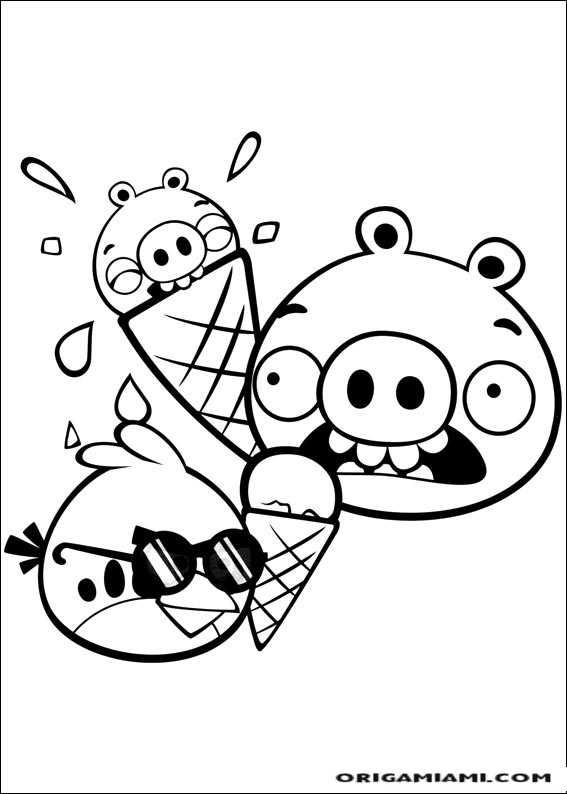 Angy birds coloring page (66)