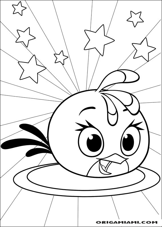 Angy birds coloring page (73)