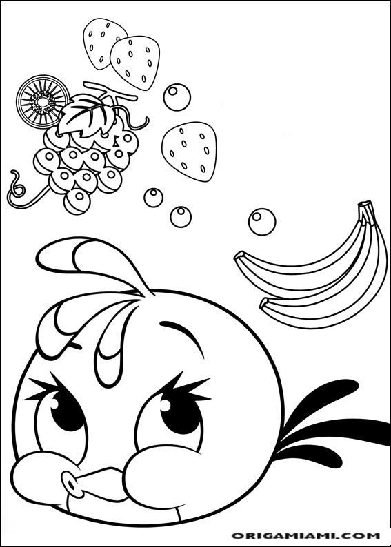 Angy birds coloring page (75)