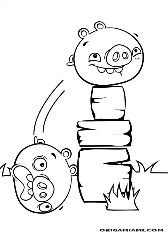 Angy birds coloring page (78)