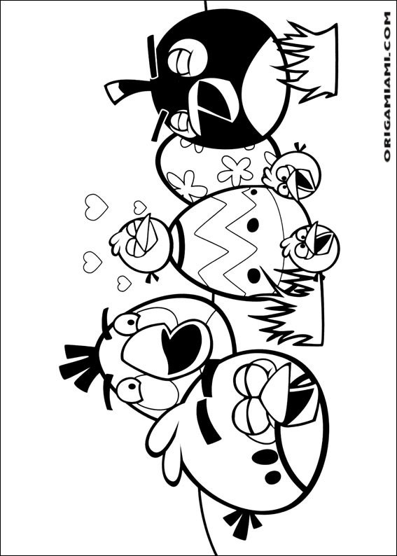 Angy birds coloring page (8)