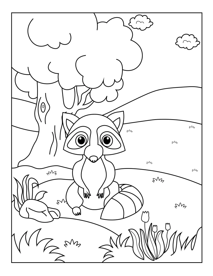 Animals coloring page (10)