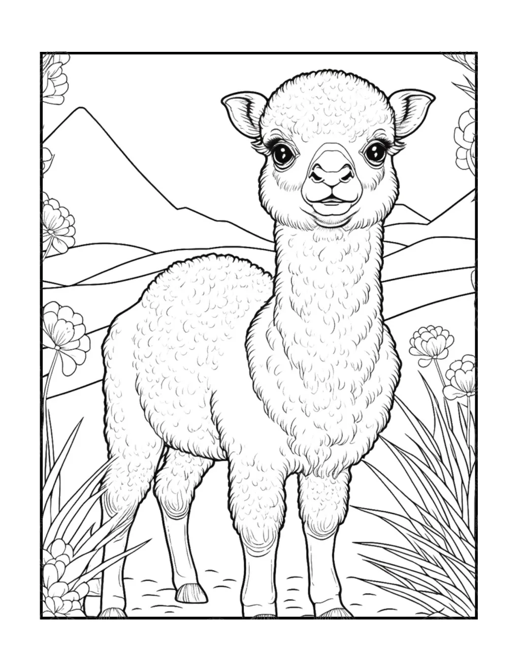 Animals coloring page (10)