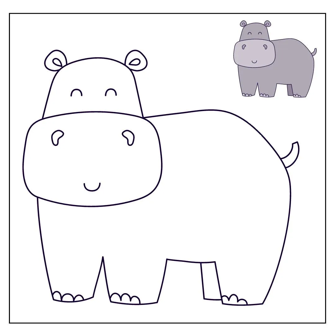 Animals coloring page (10)