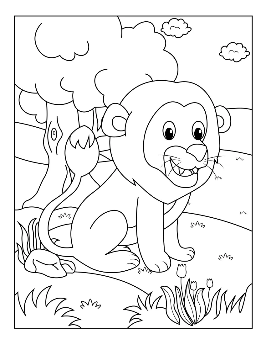 Animals coloring page (13)