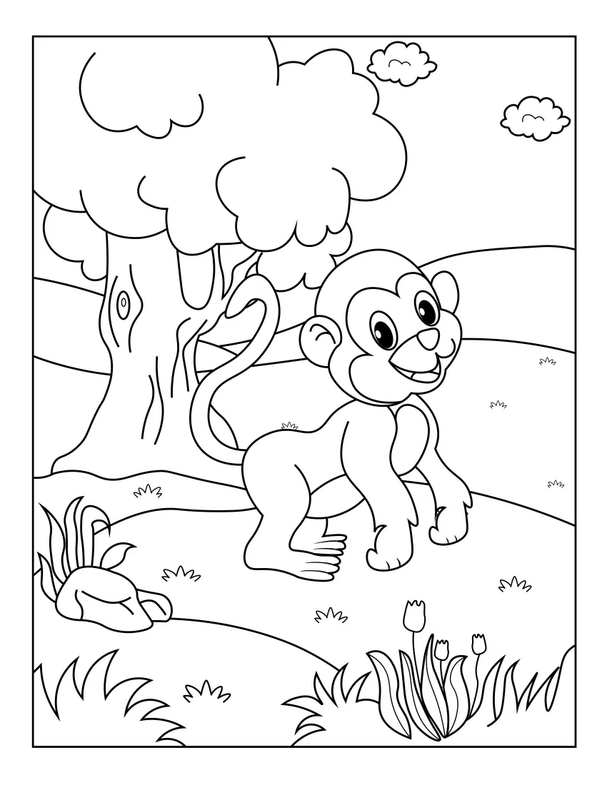 Animals coloring page (14)