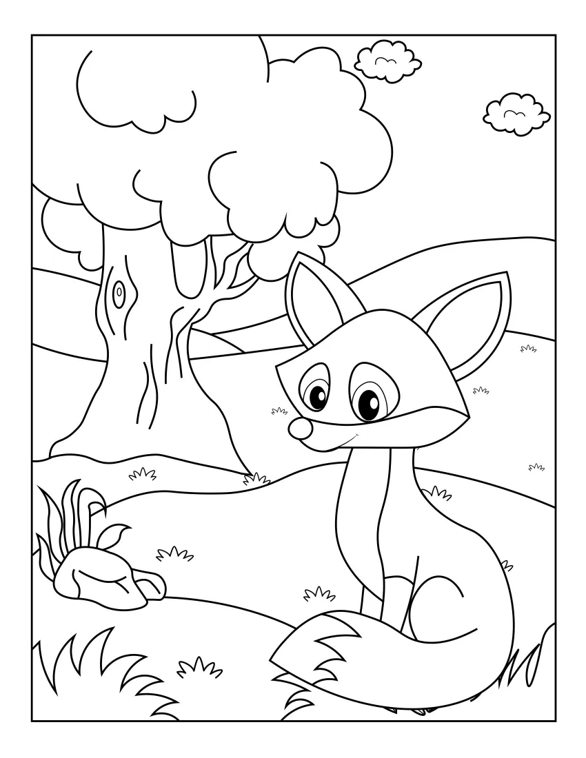 Animals coloring page (15)