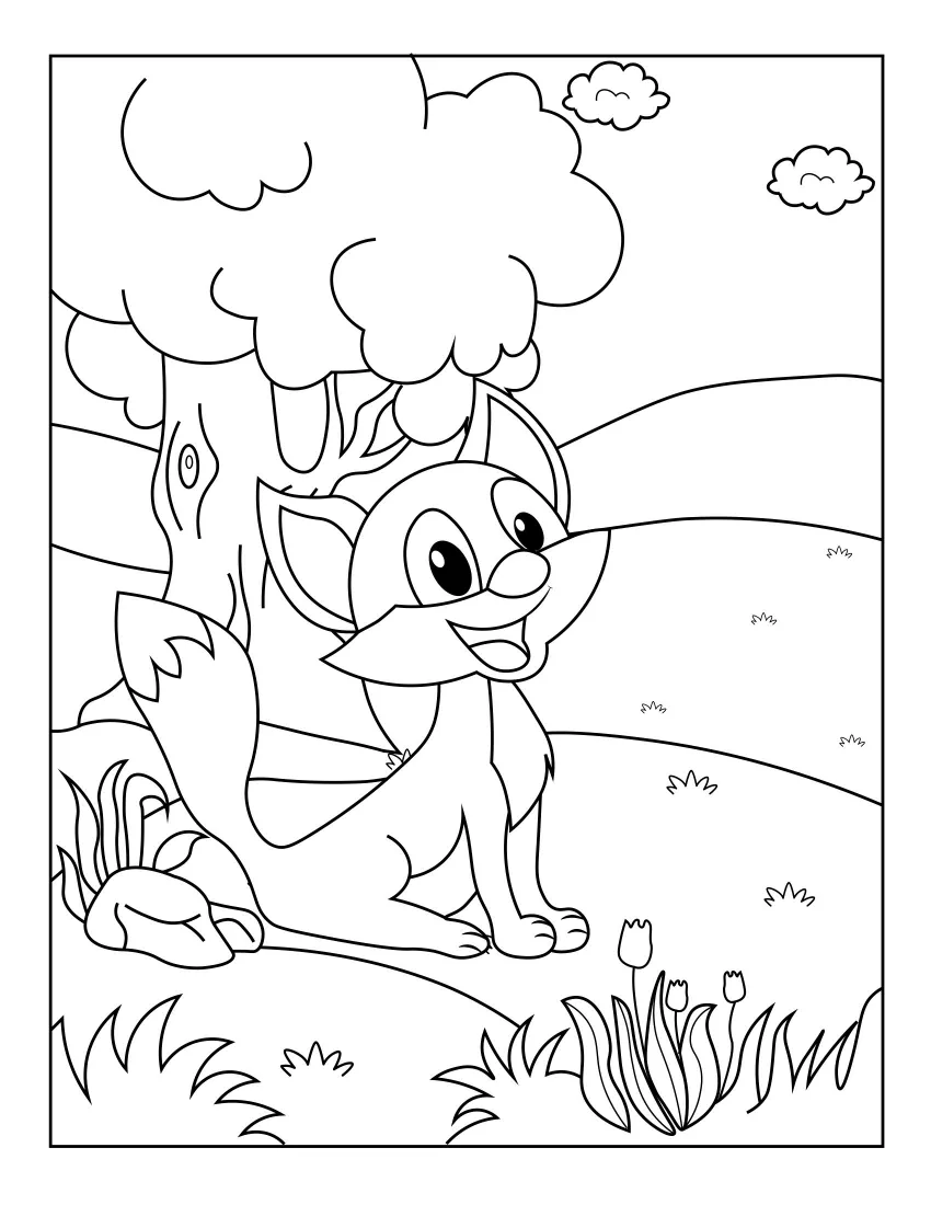 Animals coloring page (16)