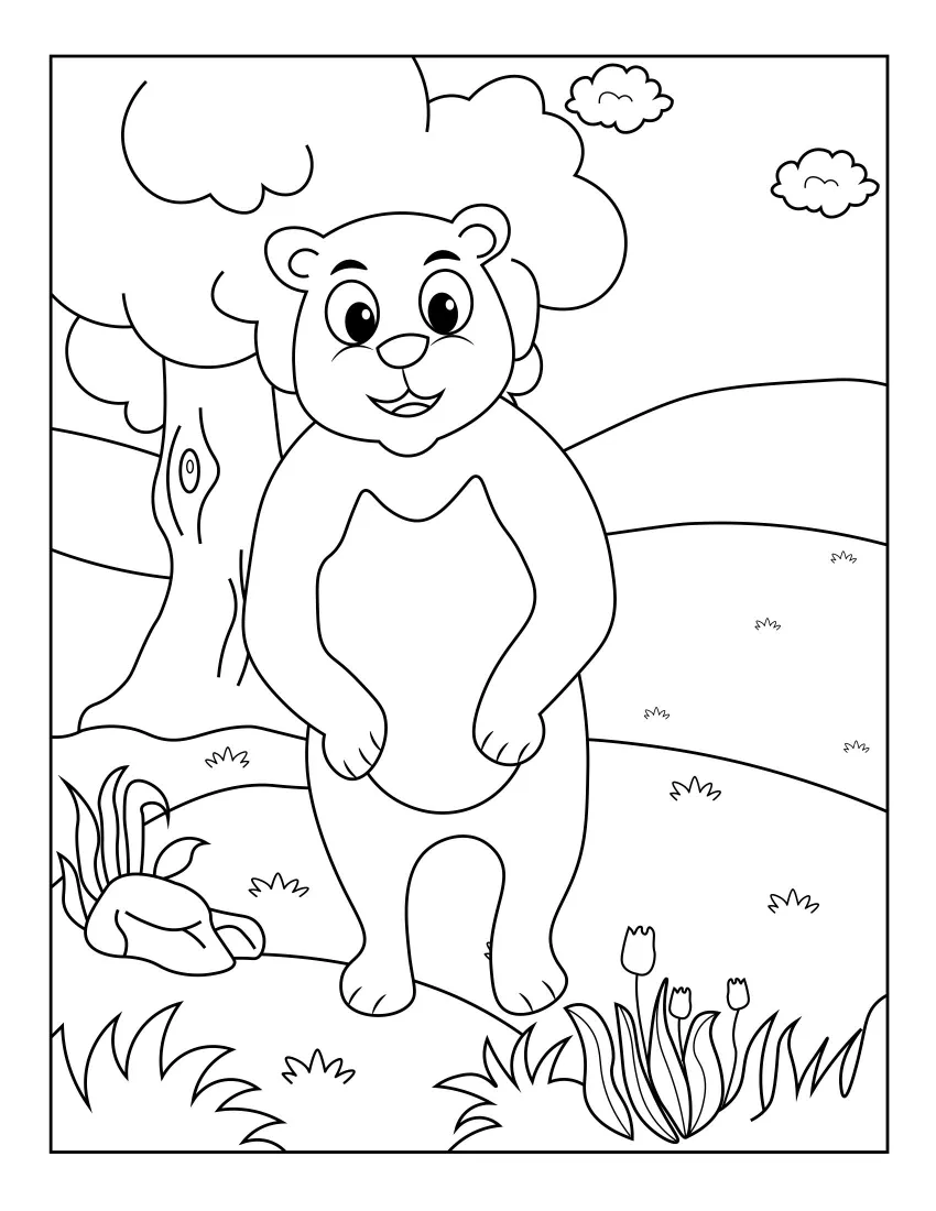 Animals coloring page (19)