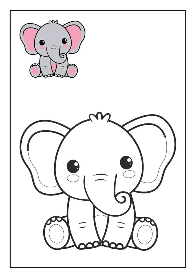 Animals coloring page (2)