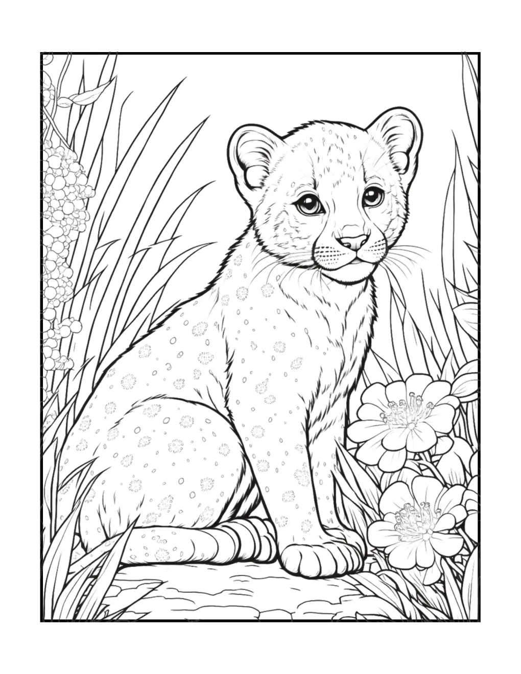 Animals coloring page (28)