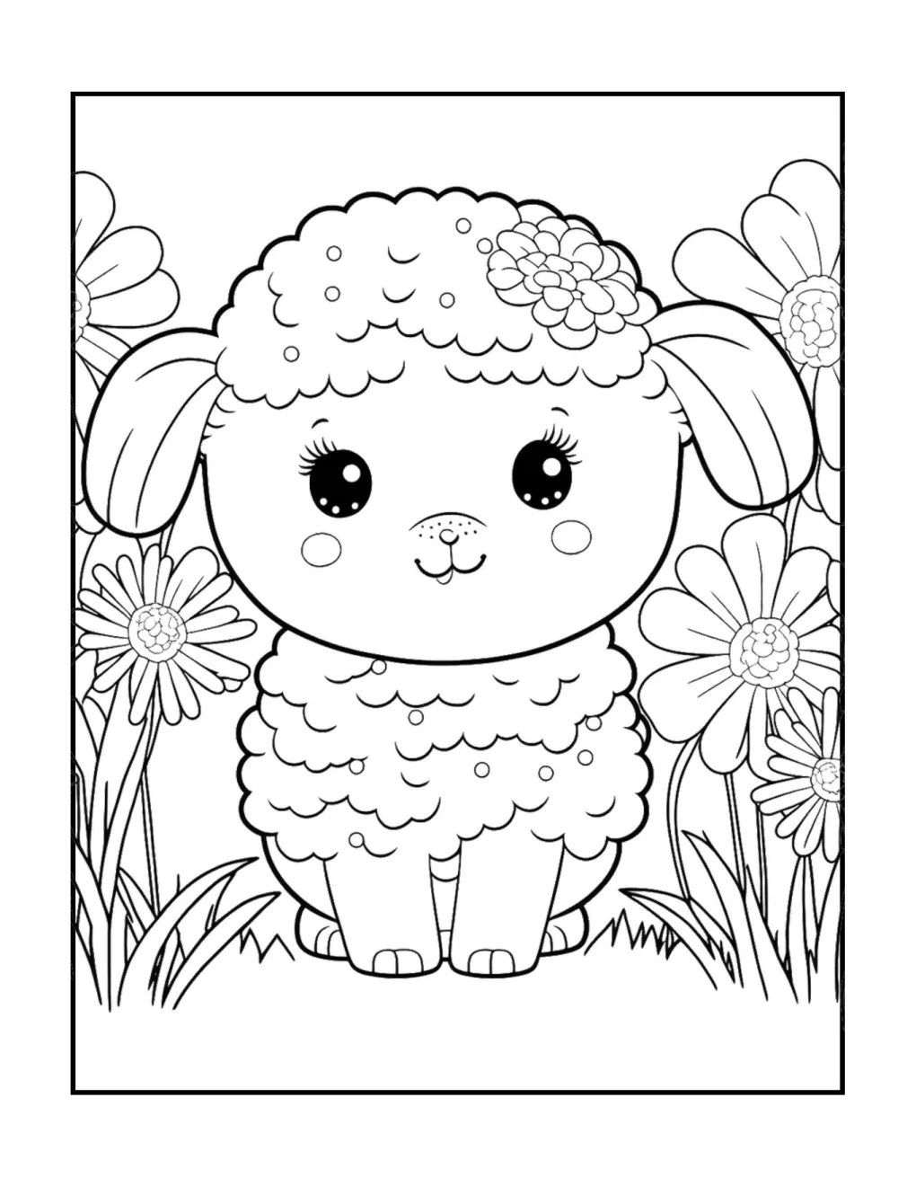 Animals coloring page (31)