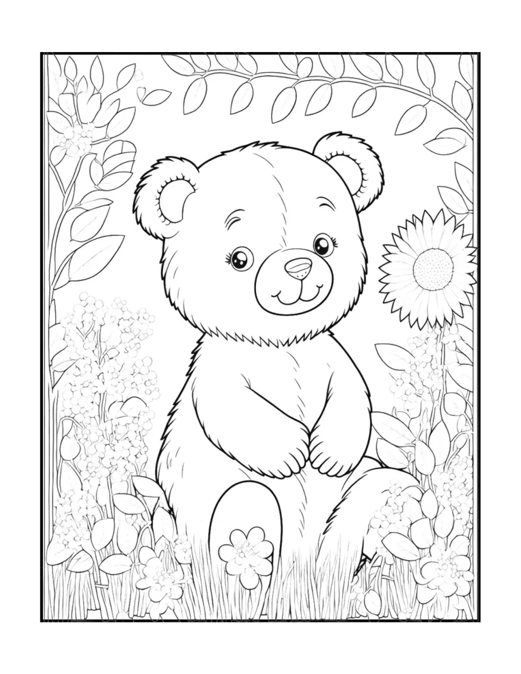 Animals coloring page (42)