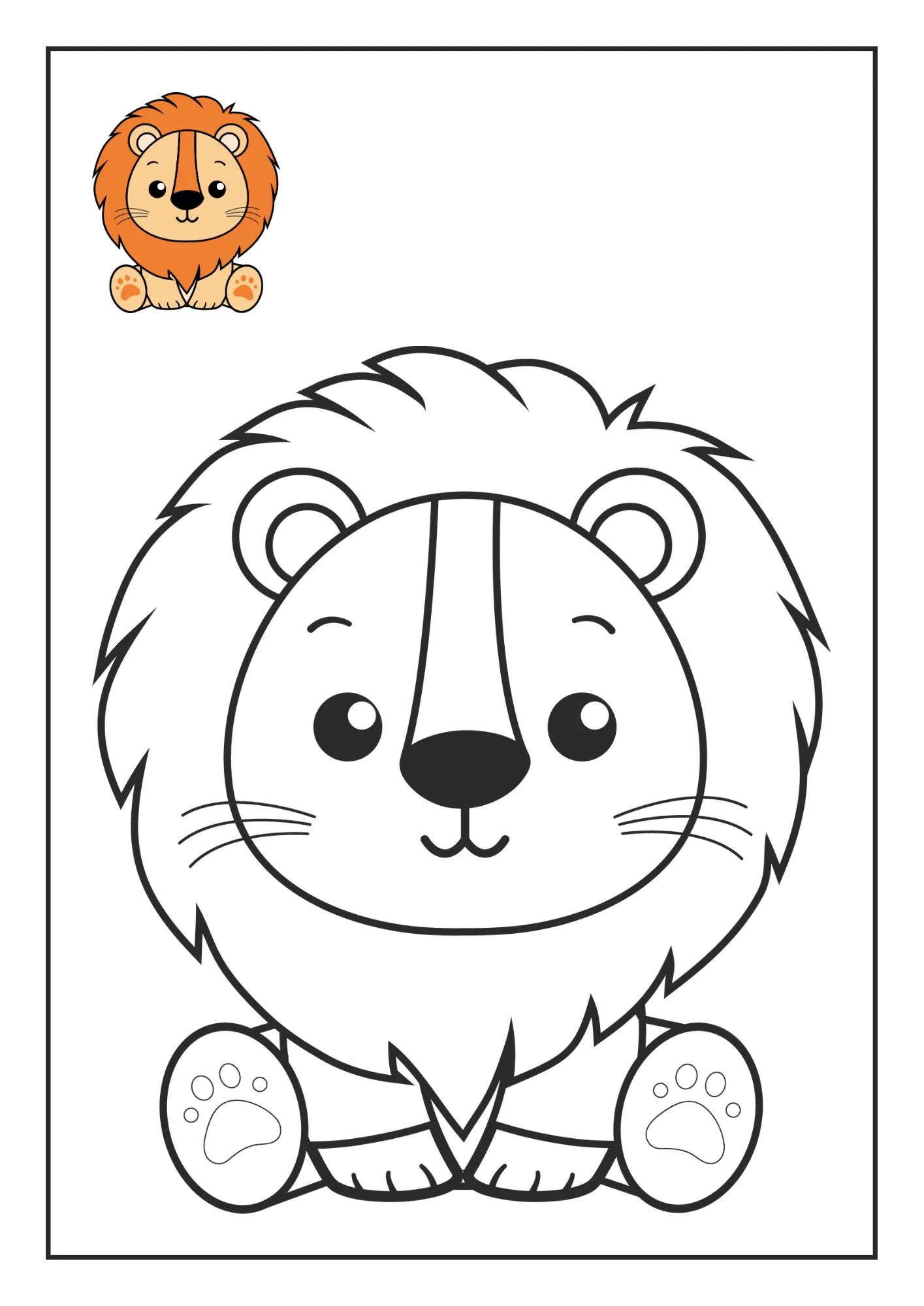 Animals coloring page (5)