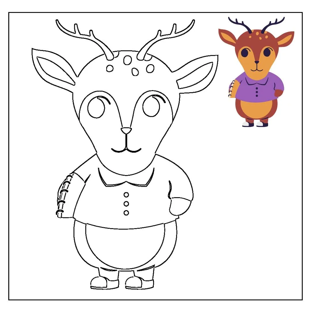 Animals coloring page (5)