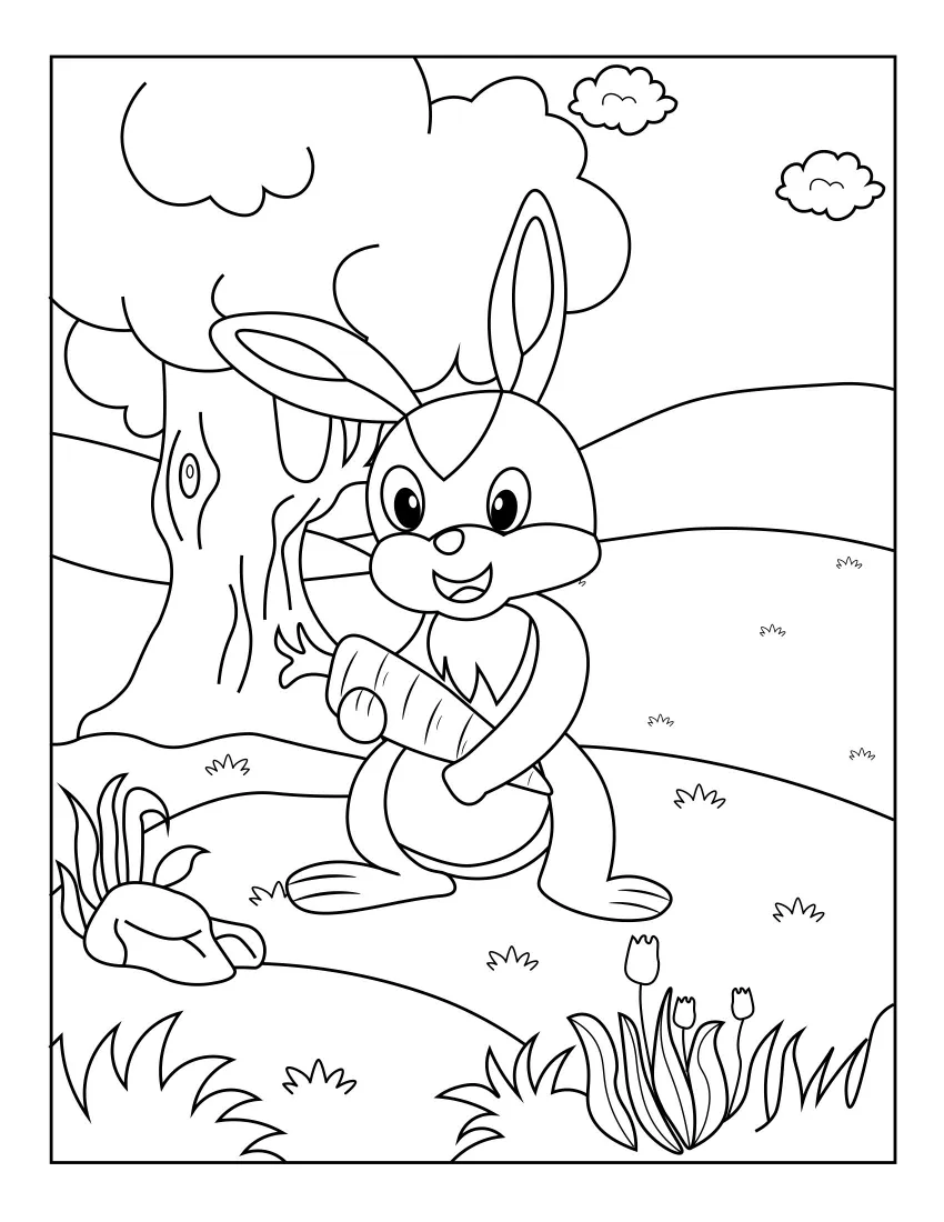 Animals coloring page (6)