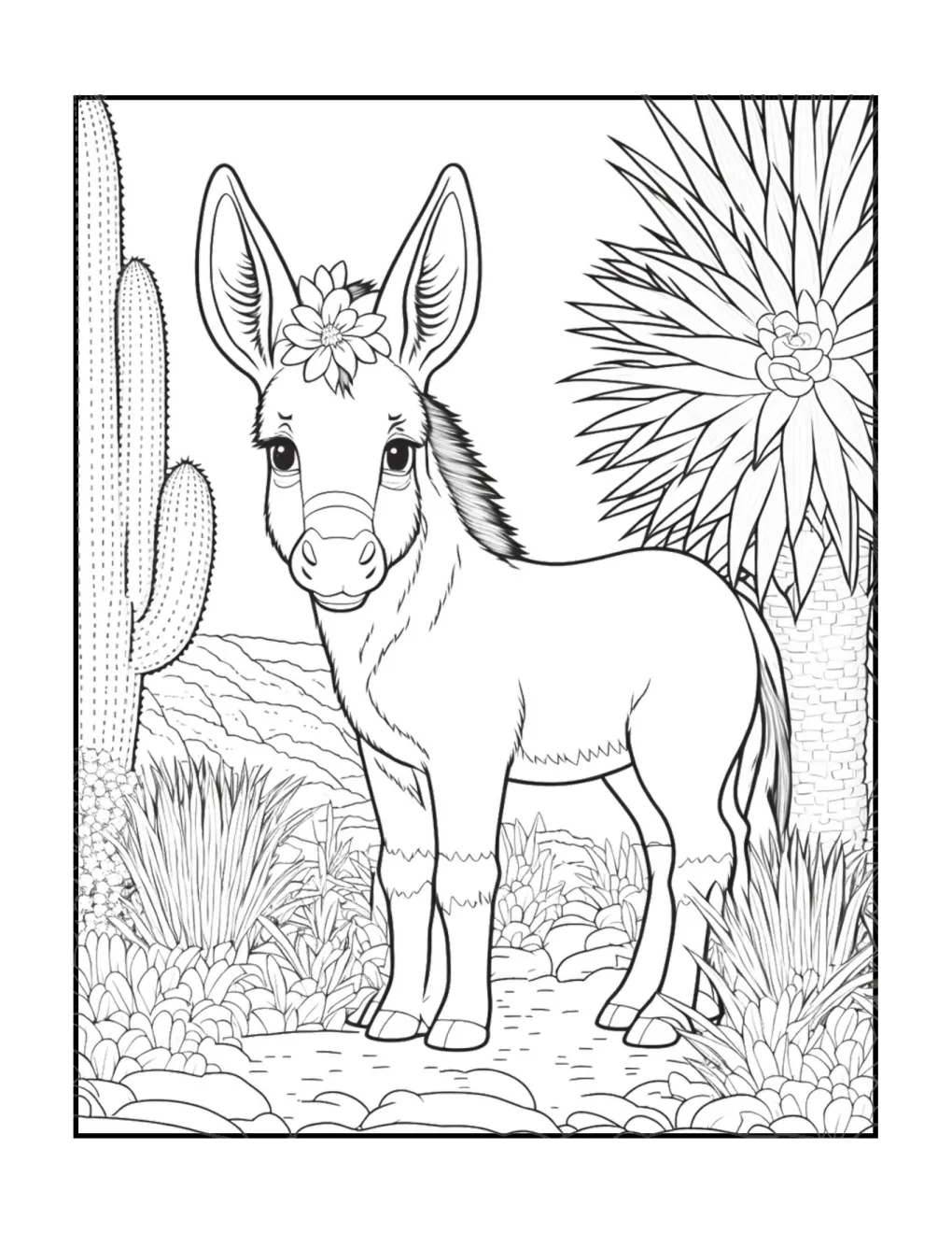 Animals coloring page (6)