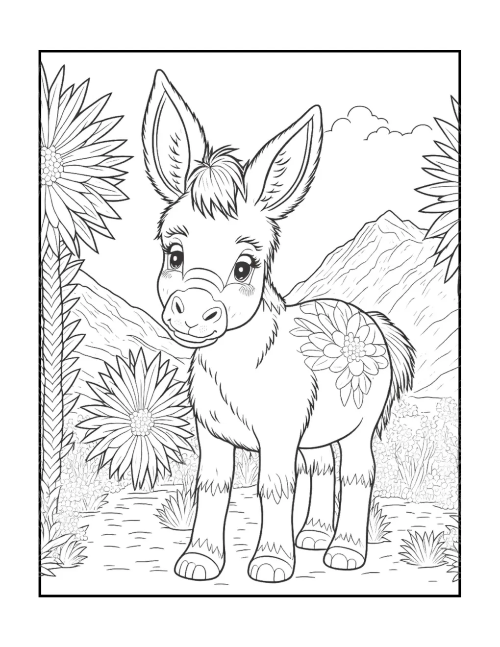 Animals coloring page (7)