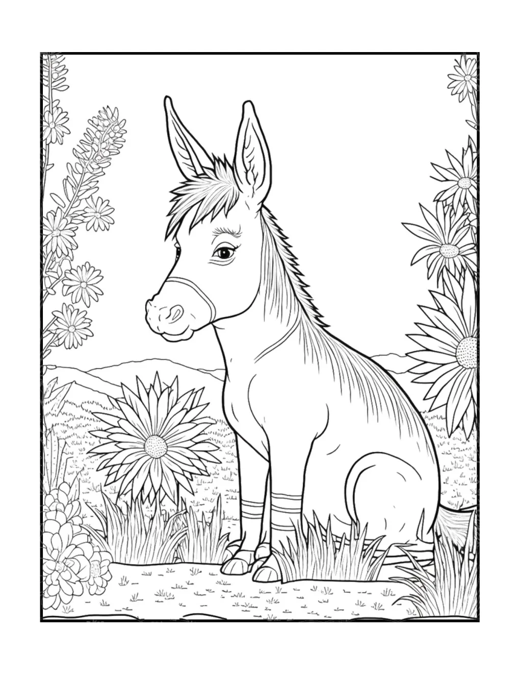 Animals coloring page (8)