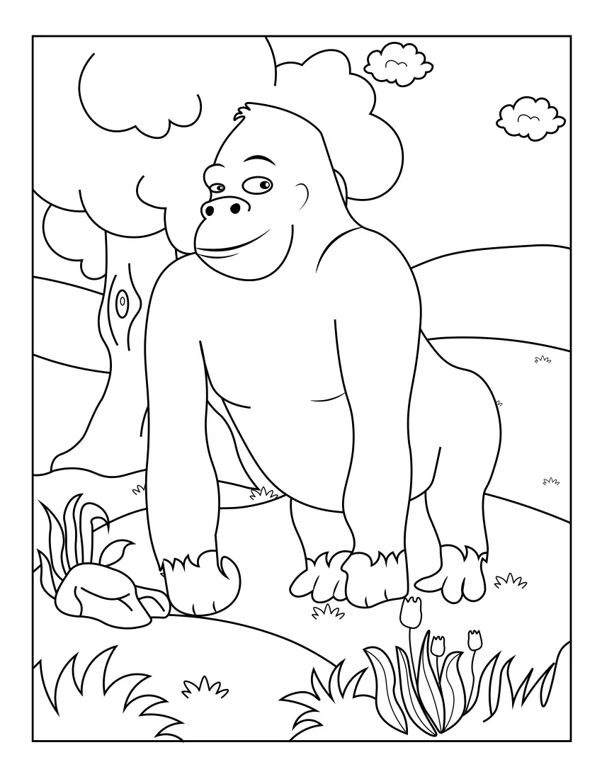 Animals coloring page (9)