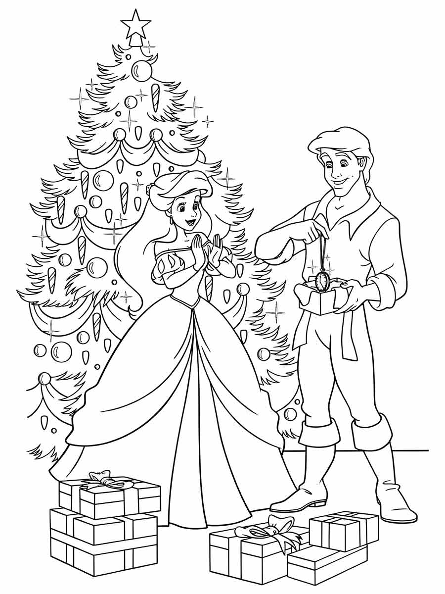 Ariel Coloring Page (80)