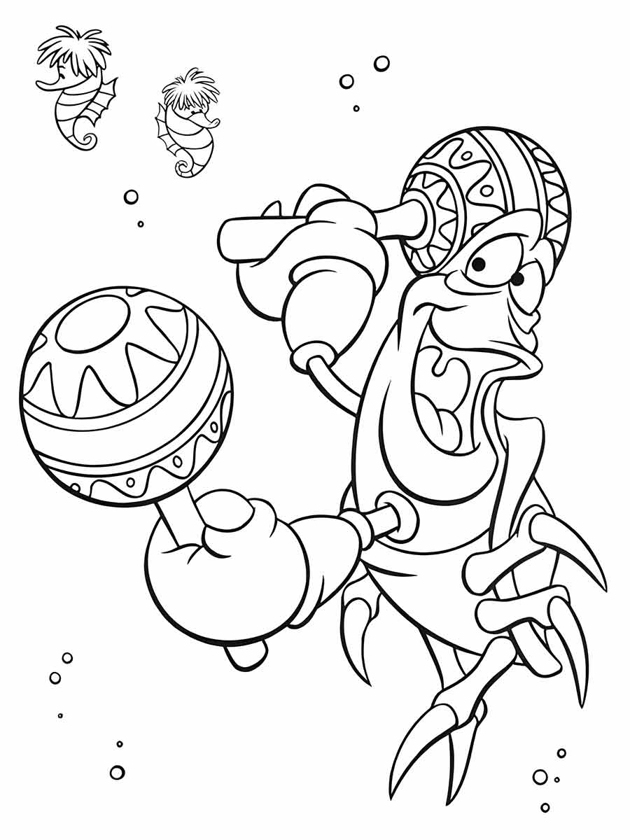 Ariel Coloring Page (85)