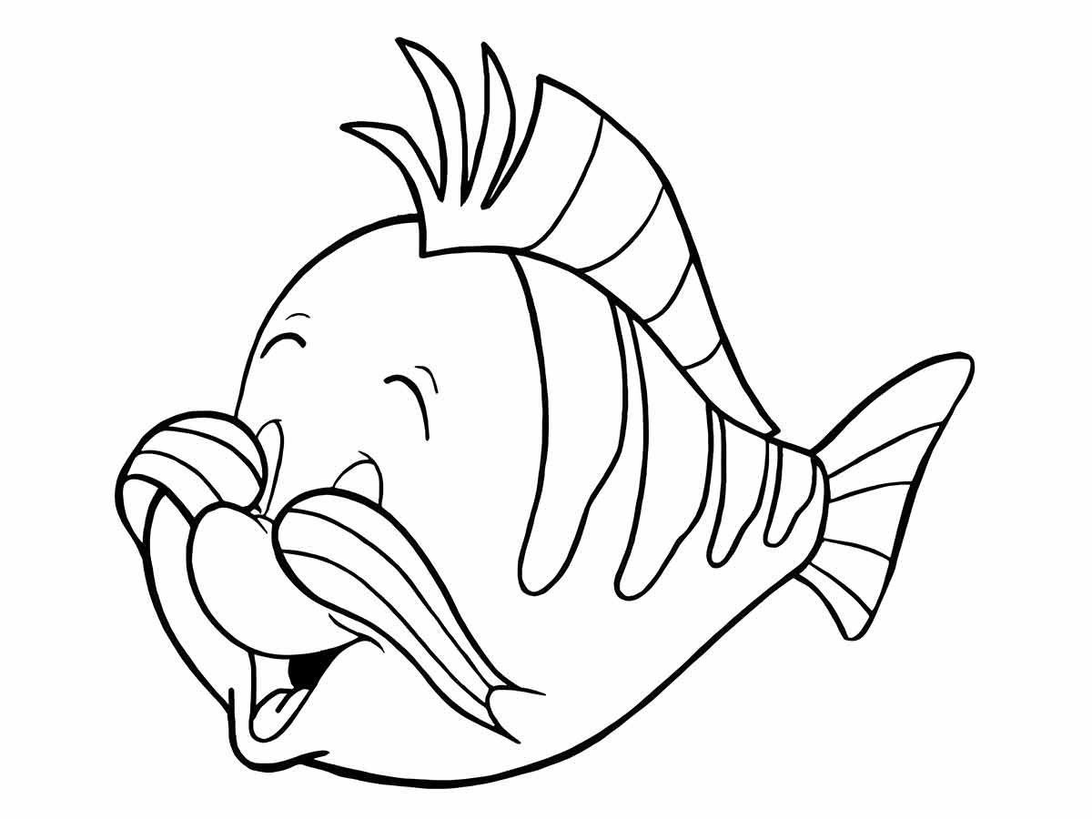 Ariel Coloring Page (90)