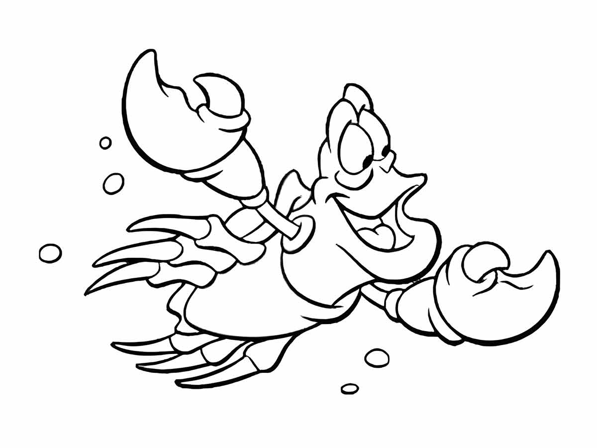 Ariel Coloring Page (92)