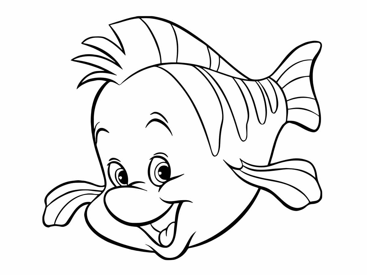 Ariel Coloring Page (94)