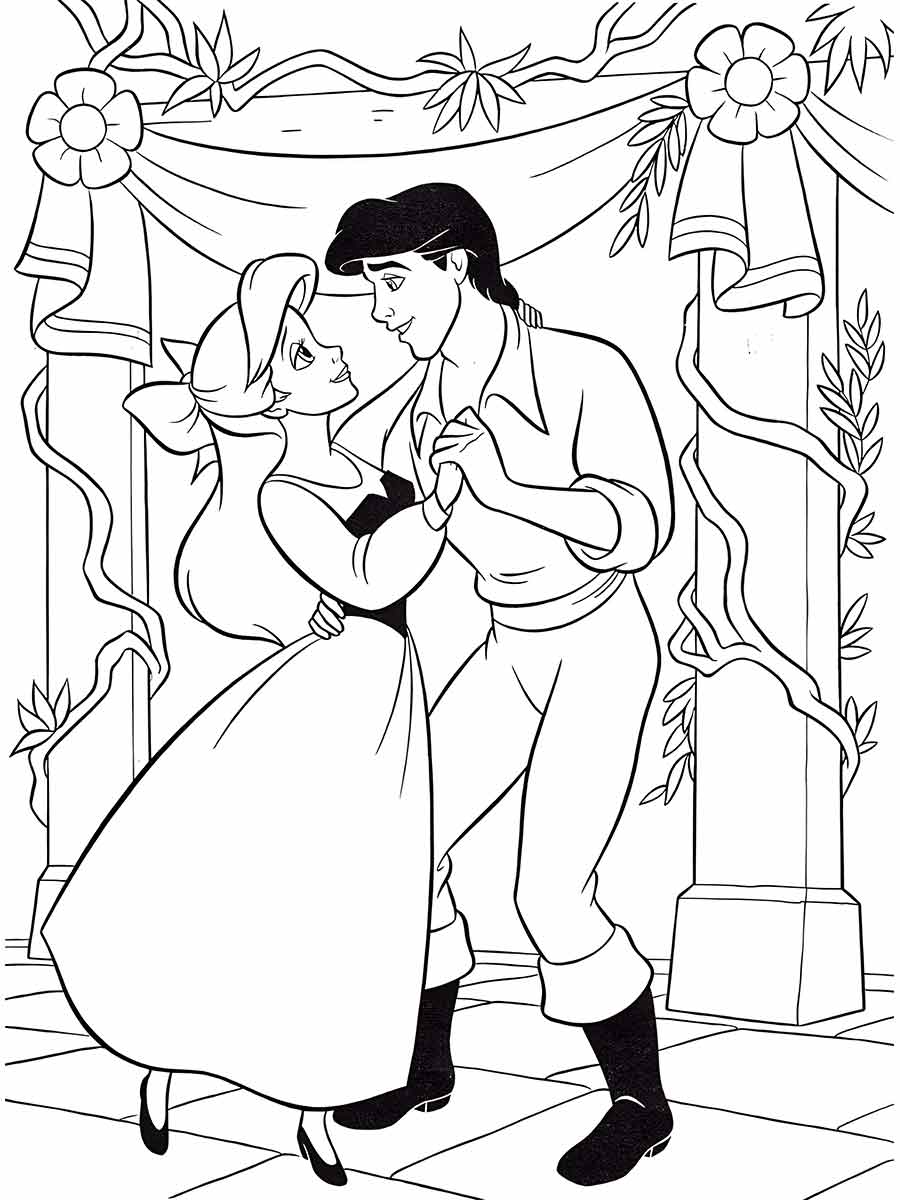 Ariel Coloring Page (95)