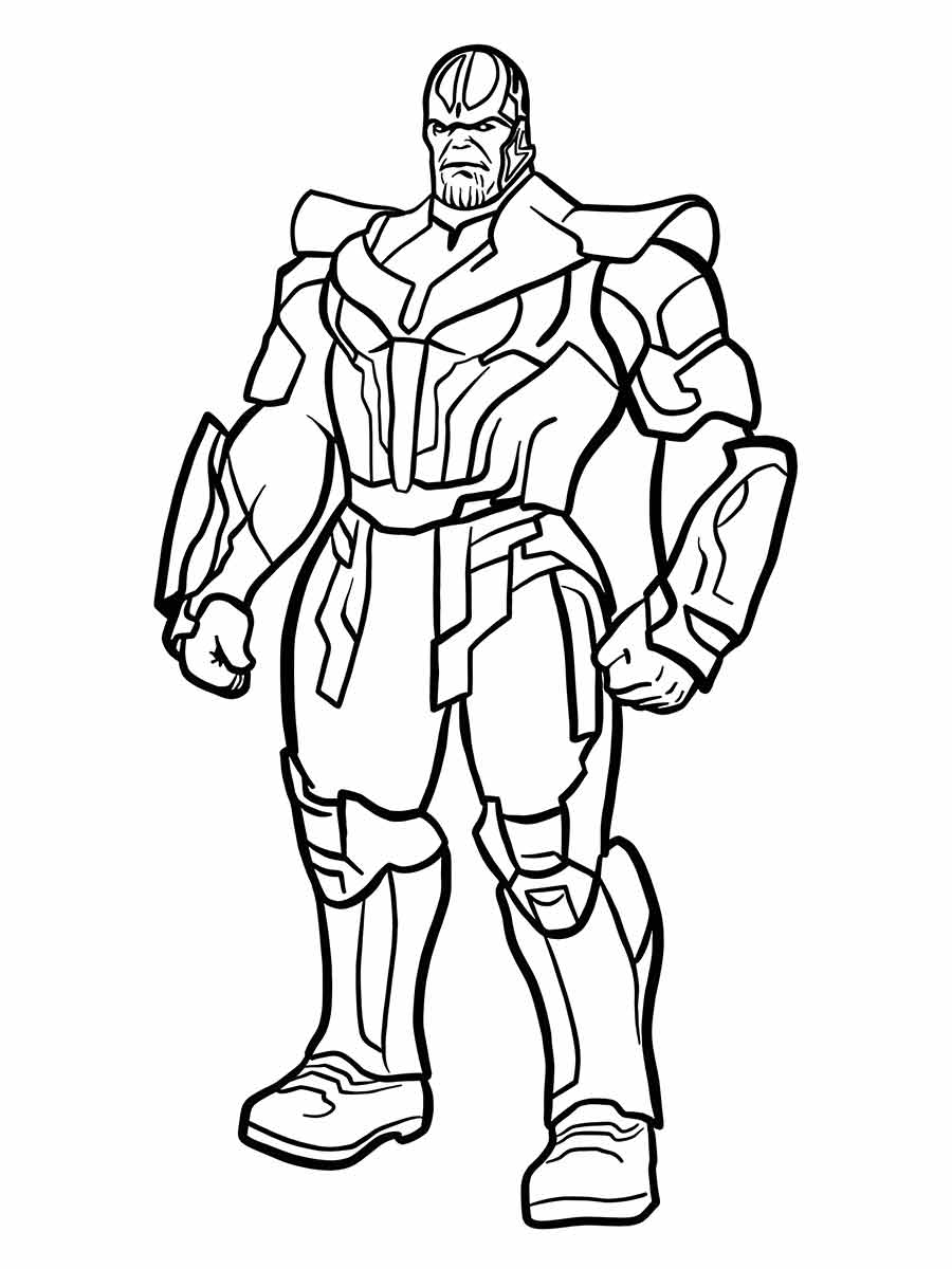 Avengers coloring page (11)