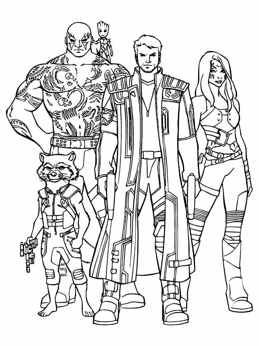 Avengers coloring page (28)