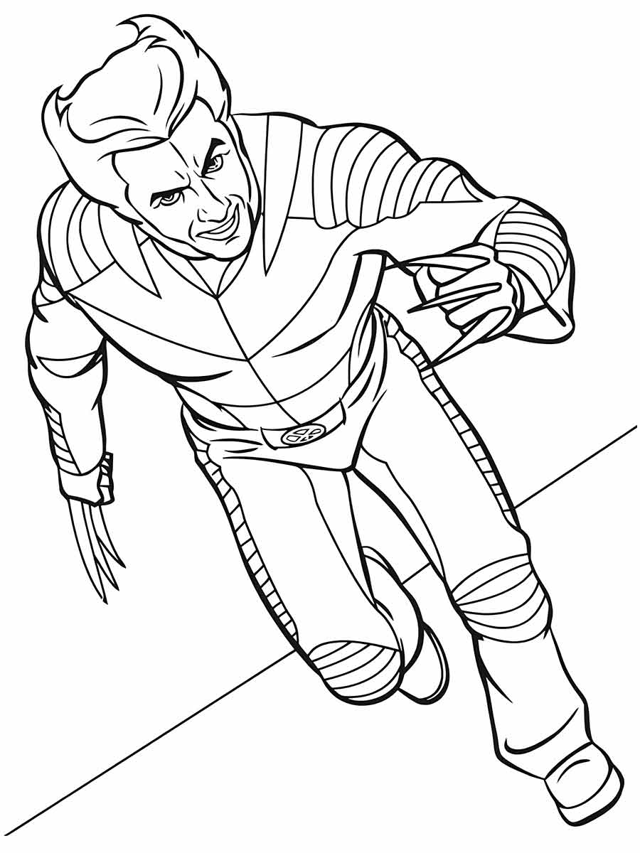 Avengers coloring page (3)