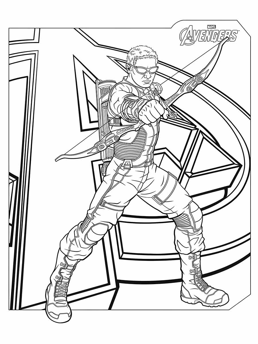 Avengers coloring page (35)