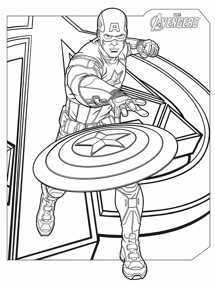 Avengers coloring page (52)